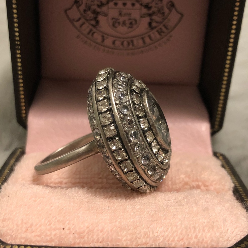 Juicy Couture vintage style cocktail ring